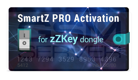 Активация SmartZ PRO для zZKey уже в продаже на сайте GsmServer!