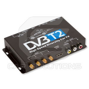 Автомобильный цифровой тюнер DVB-T2 с 4 антеннами