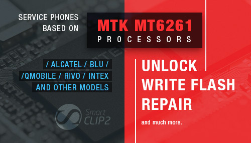Service phones based on MTK MT6261 CPU