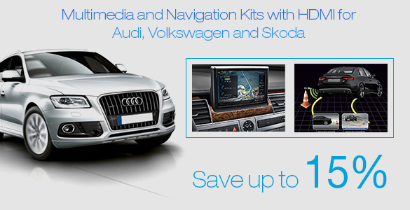 Multimedia and navigation for Audi