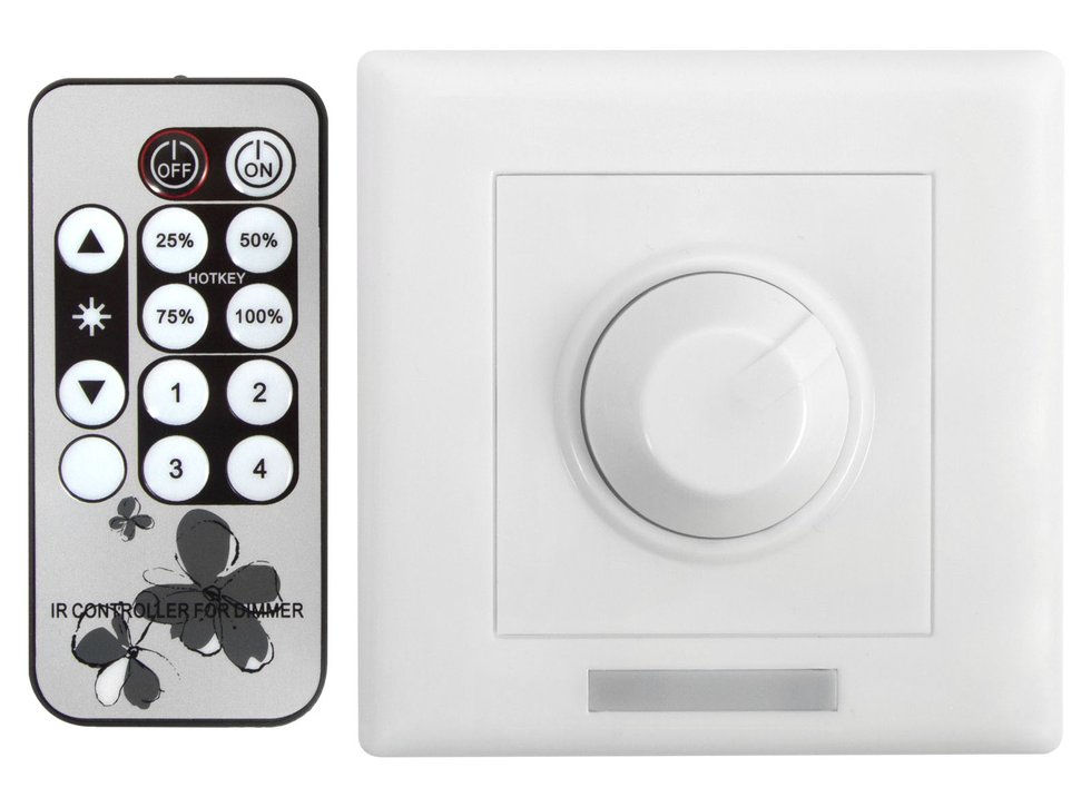 Dimmer con control remoto