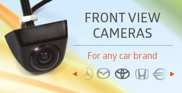 Front view cameras for any car