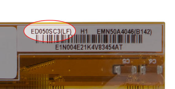 Flat cable label