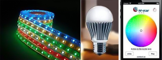  Spherical LED Bulb and Light Bar 