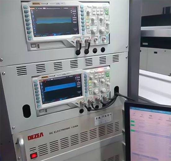 8-канальна система тестування живлення двома приладами DS1000Z 