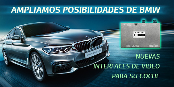 Interfaces de video nuevas: ampliamos posibilidades de BMW