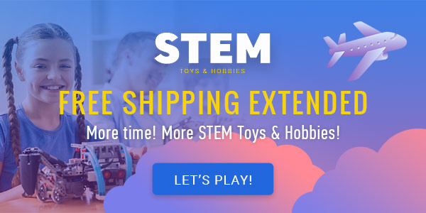 Free shipping on STEM toys extended