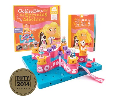 GoldieBlox and The Spinning Machine