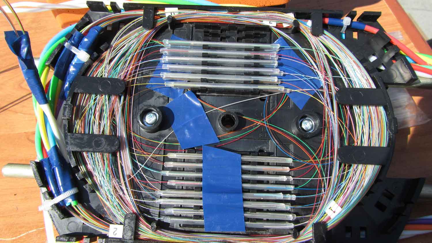 Measuring optical fibers