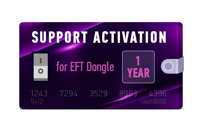 Activación para EFT Dongle