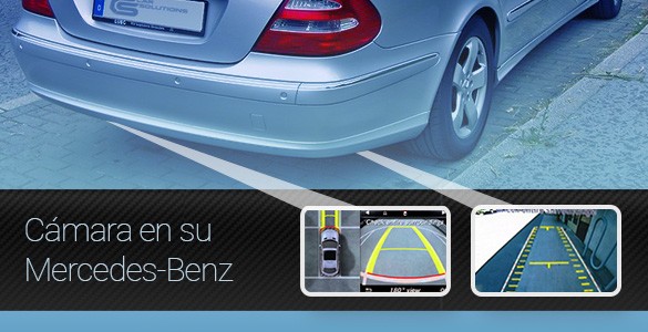 Siéntanse más seguros con las cámaras de visión trasera y delantera en su Mercedes-Benz