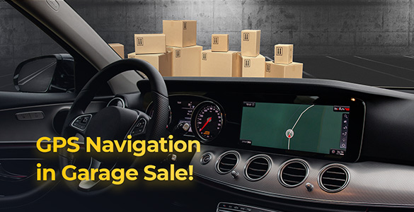 GPS Navigation on Android in Garage Sale!