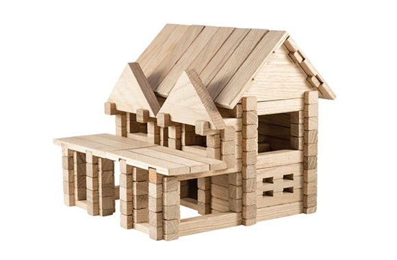 IGROTECO House with Balcony Building Set