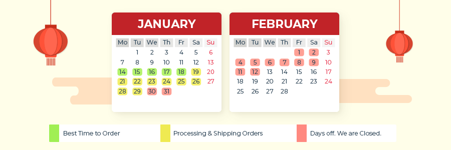 Holidays in China 2019