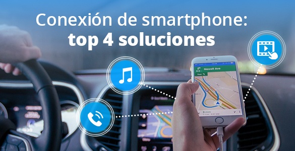 Top 4 métodos de conectar el smartphone en el coche