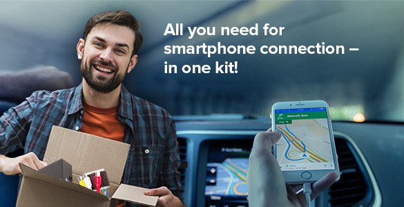 All You Need for Smartphone Connection – in One Kit!