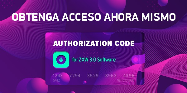 Excelentes noticias para los usuarios de software ZXW! ¡A partir de ahora  se necesita solamente el código de autorización! - GsmServer