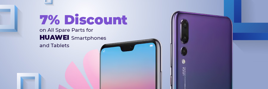 7% Discount on Huawei Parts
