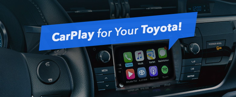Connect and Use iPhone in Your Toyota Camry with Our Brand-New CarPlay Kit!