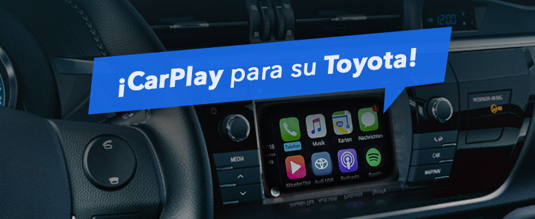 ¡Conecte el iPhone en su Toyota Camry con ayuda de nuestro nuevo kit de conexión CarPlay!
