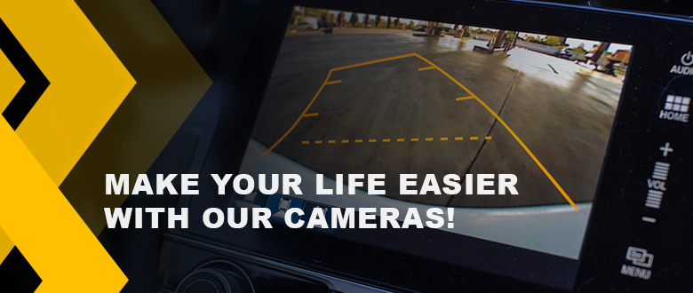 Easy Parking and More Safety with Cameras in Your Car!