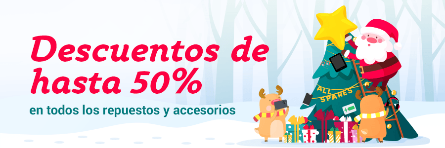 ¡Descuentos navideños en repuestos y accesorios!