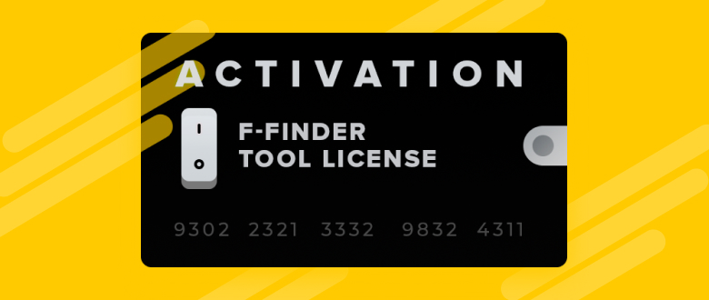 F-Finder Tool License