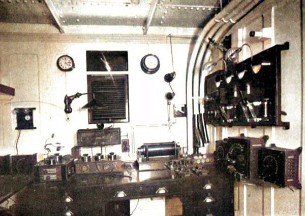 Titanic Communication Room