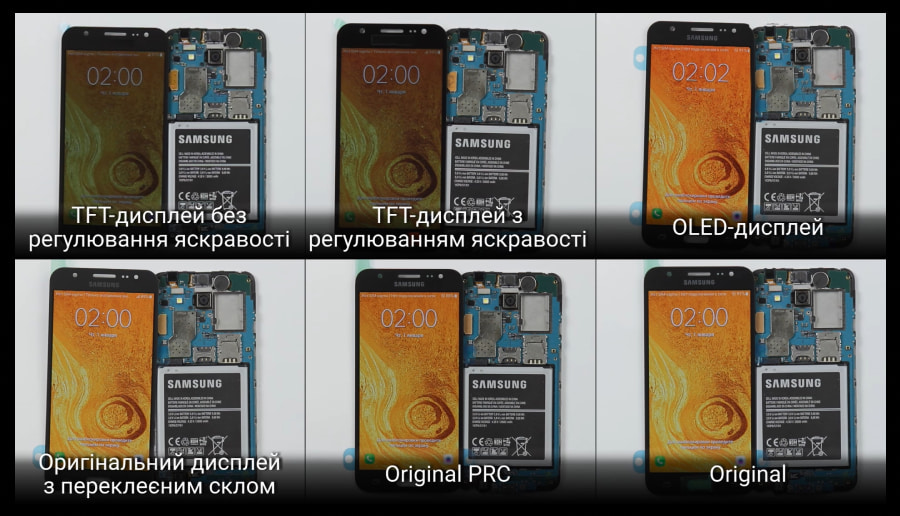 Дисплеи OLED