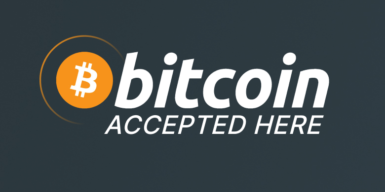 We Accept Bitcoin!