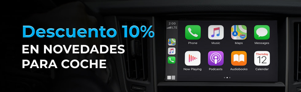10% OFF CarPlay & Android Auto adapters!