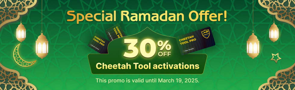 Cheetah Ramadan Promo