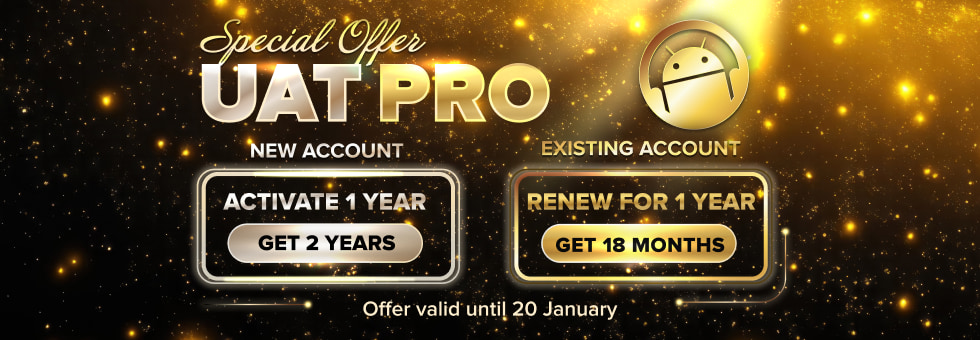 UAT Pro Special Promo