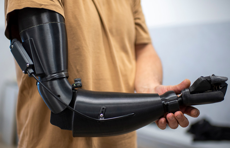3D-протез передпліччя та кисті