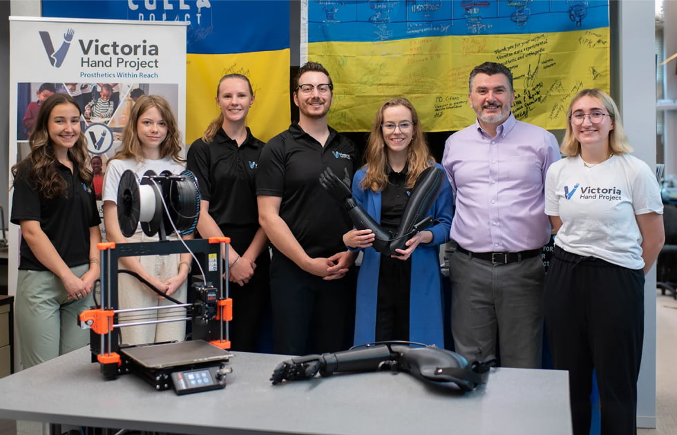 Команда проєкту Victoria Hand