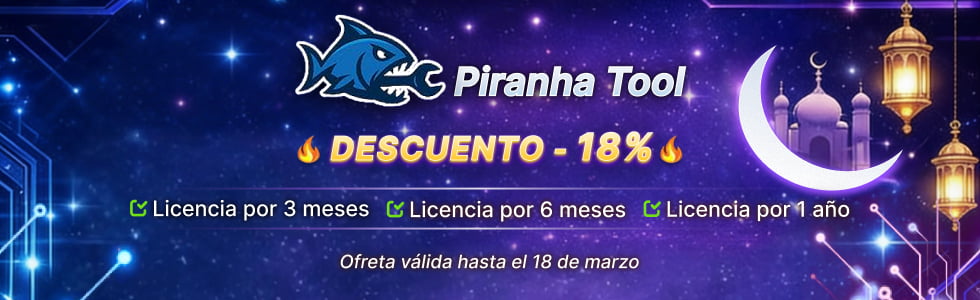 Piranha Tool Special Promo