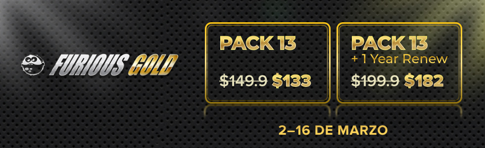 Promoción Furious Gold