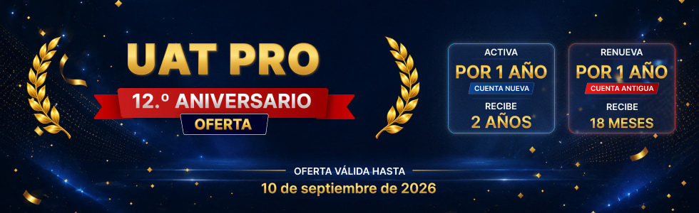 UAT Pro Anniversary Promo