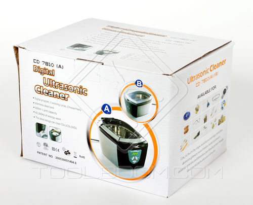 Jeken CD-7810A Ultrasonic Cleaner Package