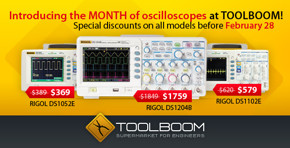 Oscilloscope Month at ToolBoom