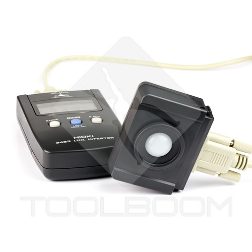 Conexion de los modulos del luxometro digital HIOKI LUX HiTESTER 3423