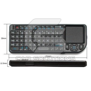 Wireless Ultra Mini Keyboard with Touchpad