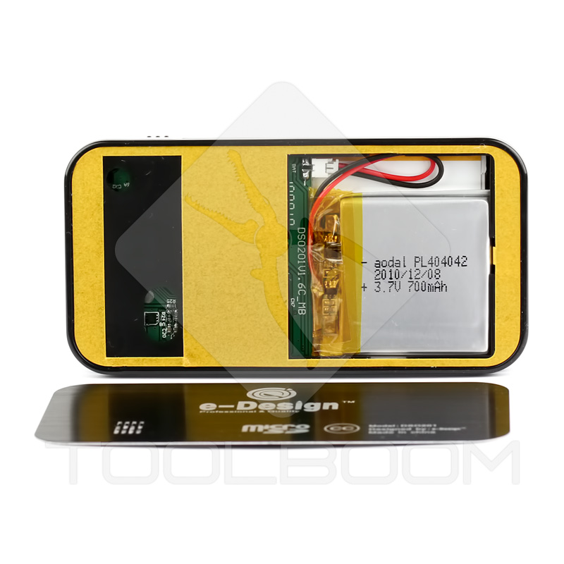 Installation of
Rechargeable Battery in DSO Nano 201 Pocket-Sized Digital Storage Oscilloscope Installation of
Rechargeable Battery in DSO Nano 201 Pocket-Sized Digital Storage Oscilloscope