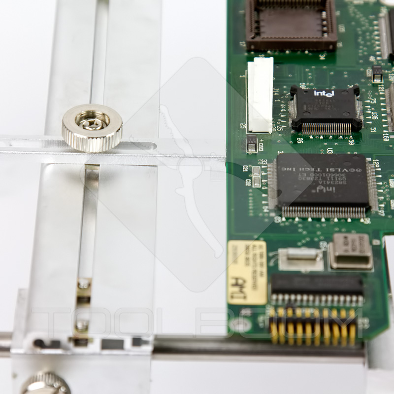 PCB placed on Fixing Arm
