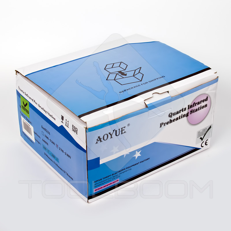 AOYUE Int 853A Infrared Preheater Packaging