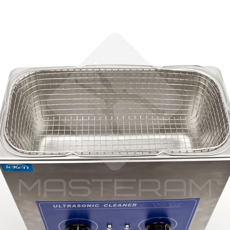 Tank and a basket of Jeken PS-30 ultrasonic cleaner