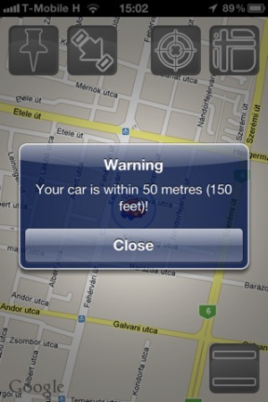 iPhone Car Dock. Car Finder Feature.