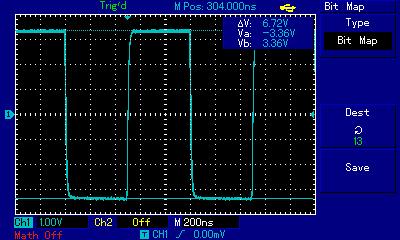 Hantek DSO8060 digital generator waveforms