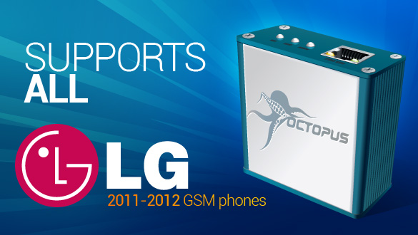 Octopus Box - Support for All Current LG GSM phones