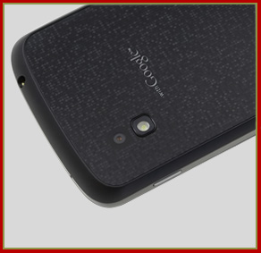 Задняя часть Nexus 4-мозаичный рисунок